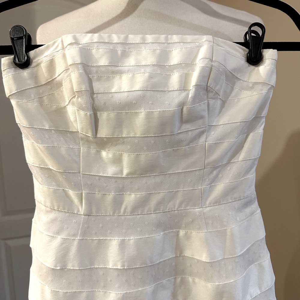 WHBM Lace Bustier Dress - Picture 3 of 13